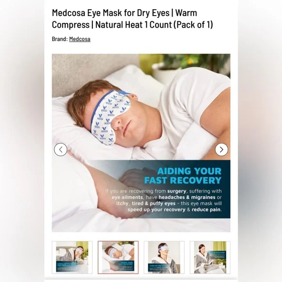 🤩 Medcosa Moist Heated Eye Mask - Picture 9 of 11